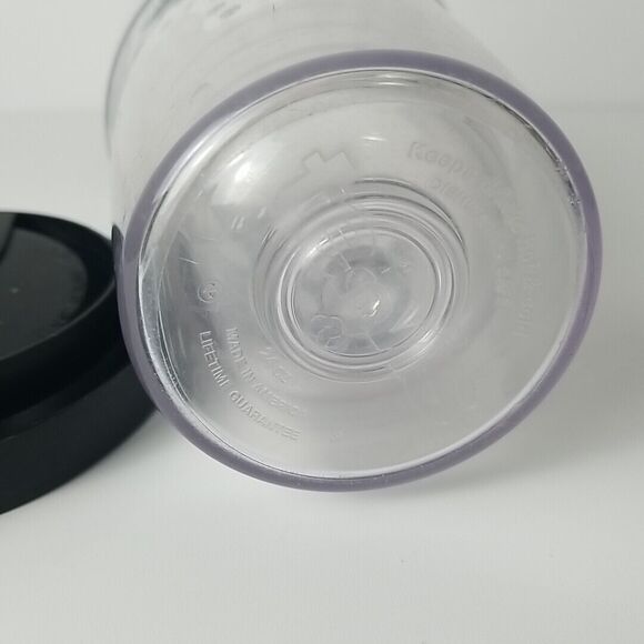 TERVIS Tumbler Skulls Lightning Black White 24oz Insulated Cup Glass w/ Lid USA - Picture 8 of 10